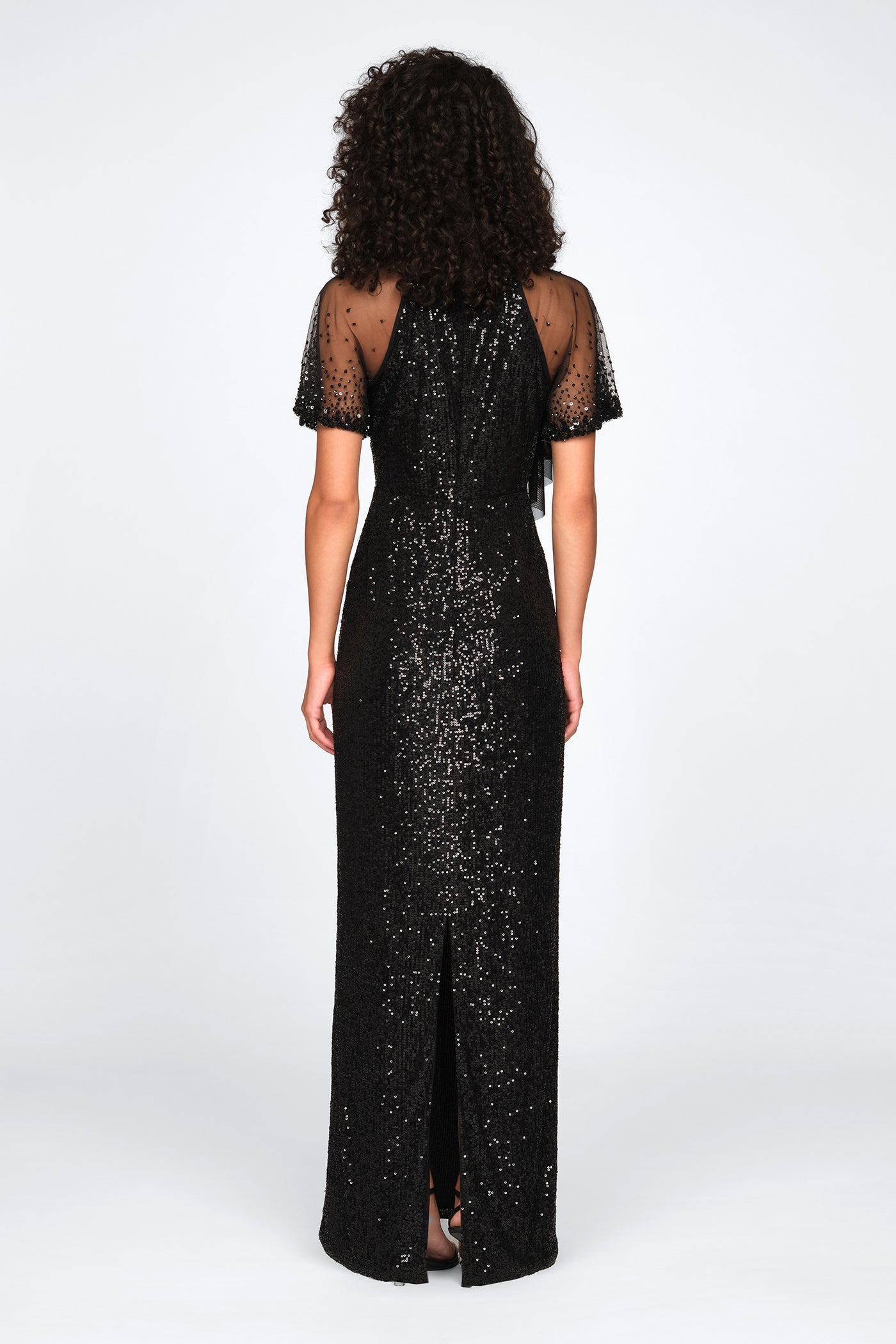 Violette Neck Tie Gown