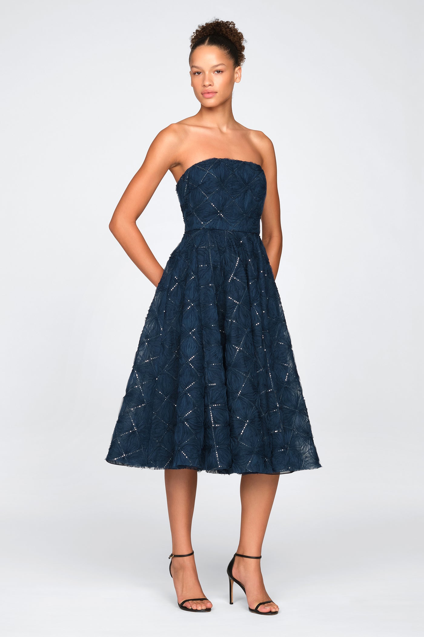 Anna Textured Tulle Cocktail