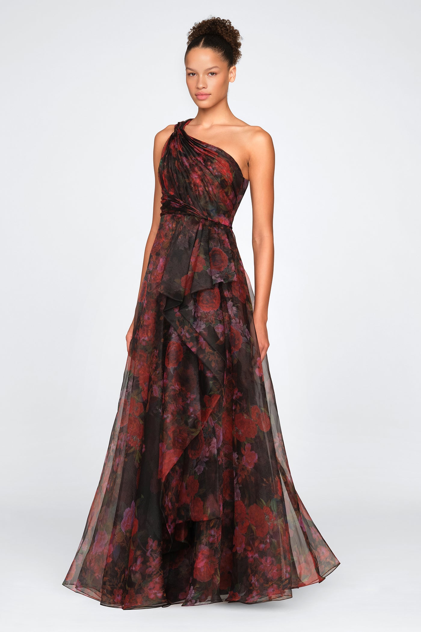 Rue One Shoulder Gown