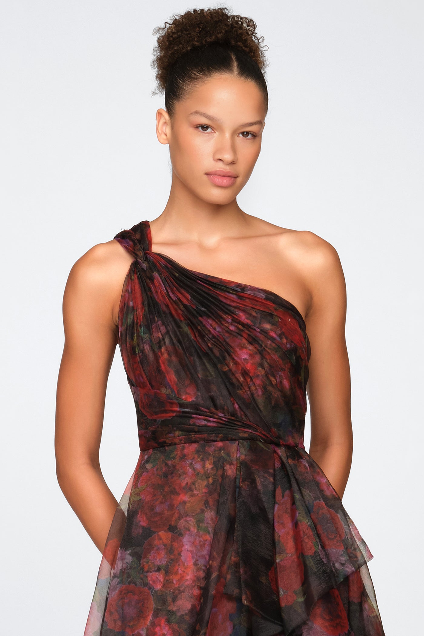 Rue One Shoulder Gown