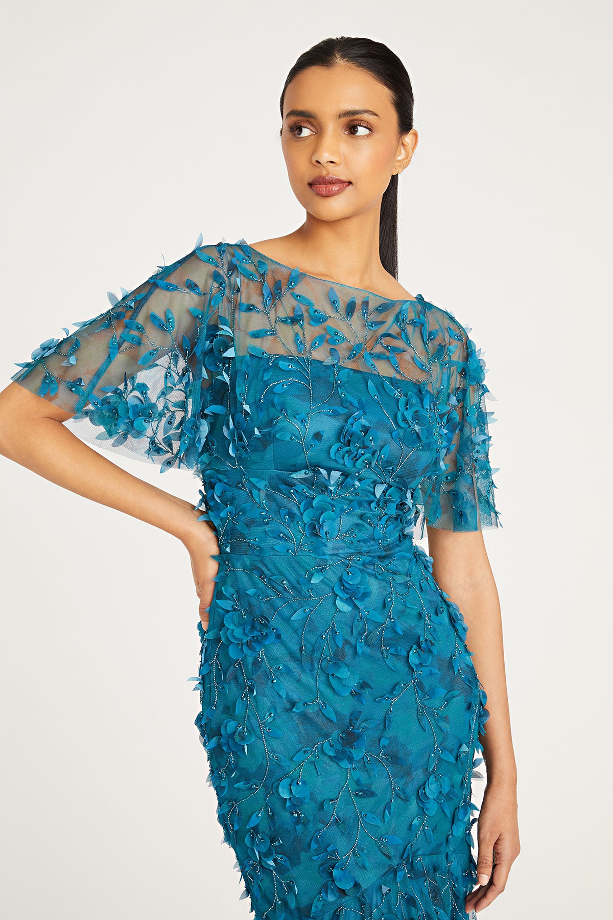 Sloane Petal Cocktail Dress