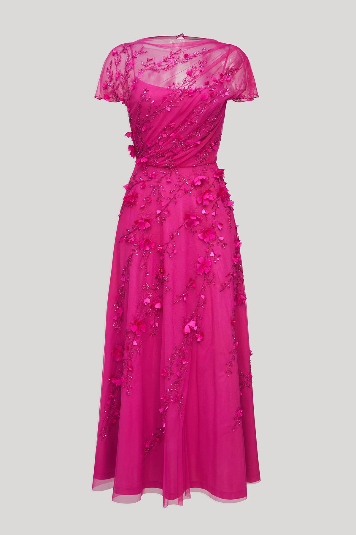 Leona Petal Midi Dress