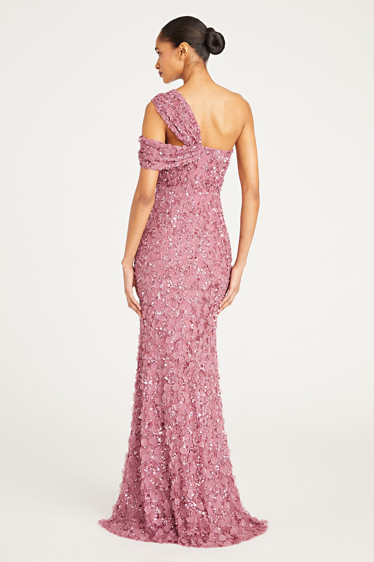 Renata Beaded Petal Gown