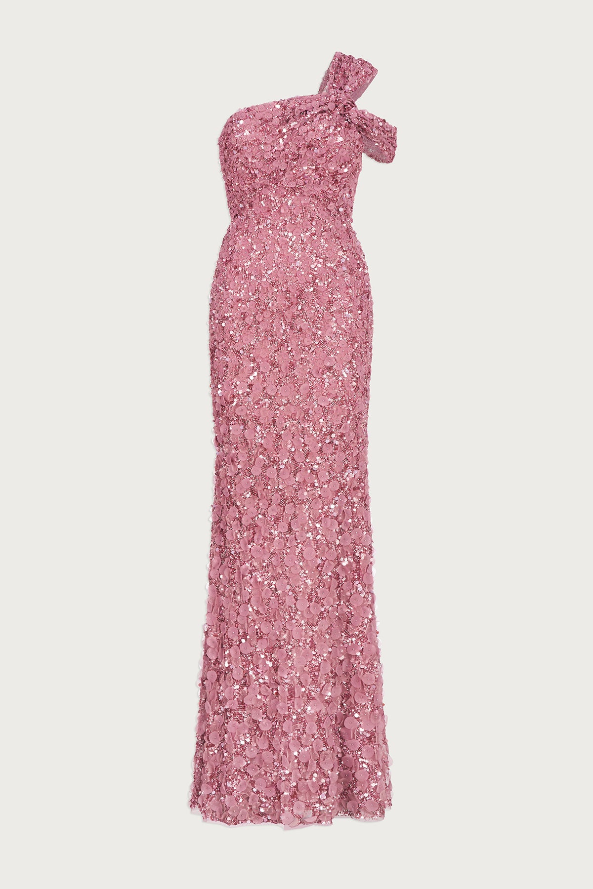 Renata Beaded Petal Gown