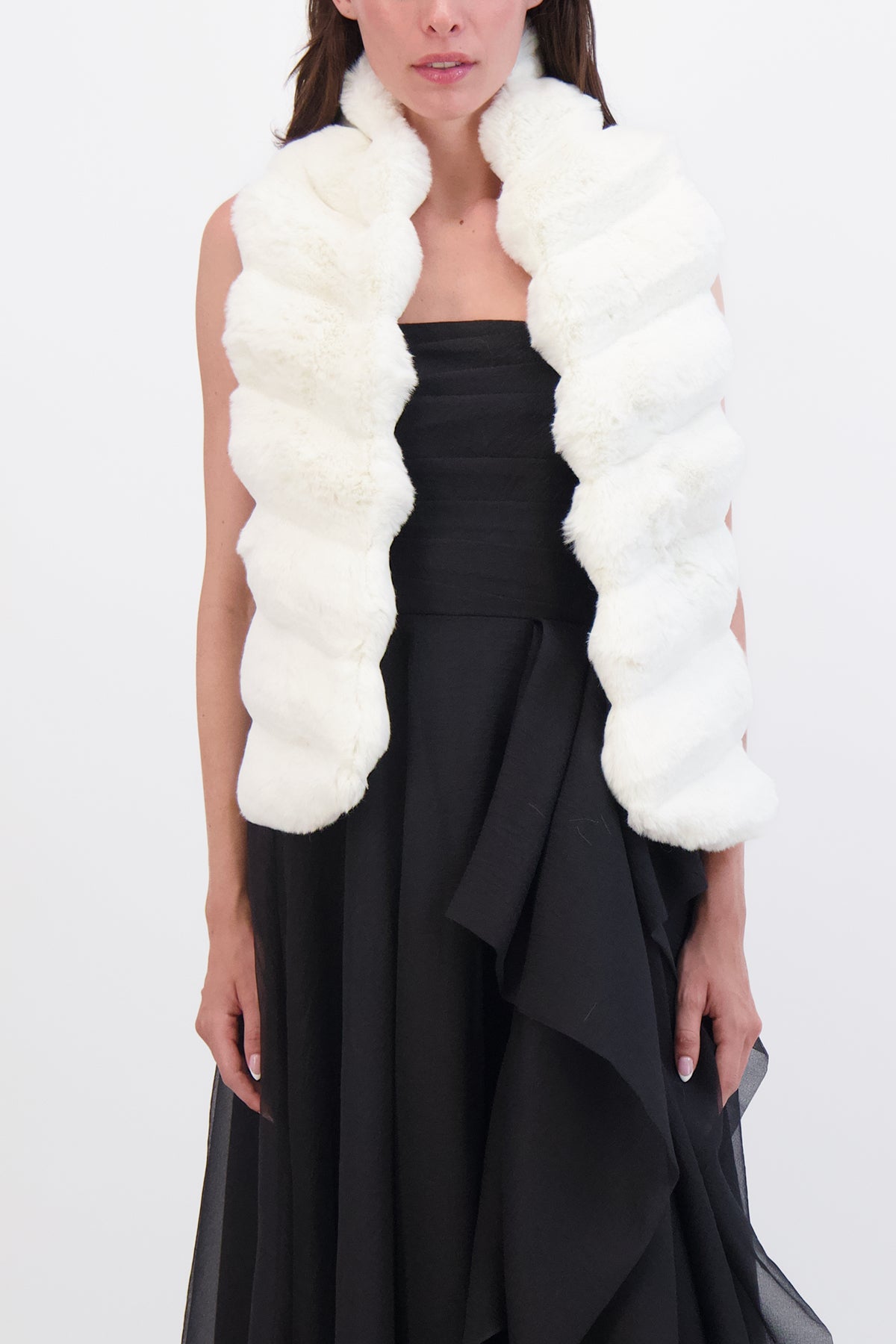 Fur-Free Chinchilla Pull Through Scarf