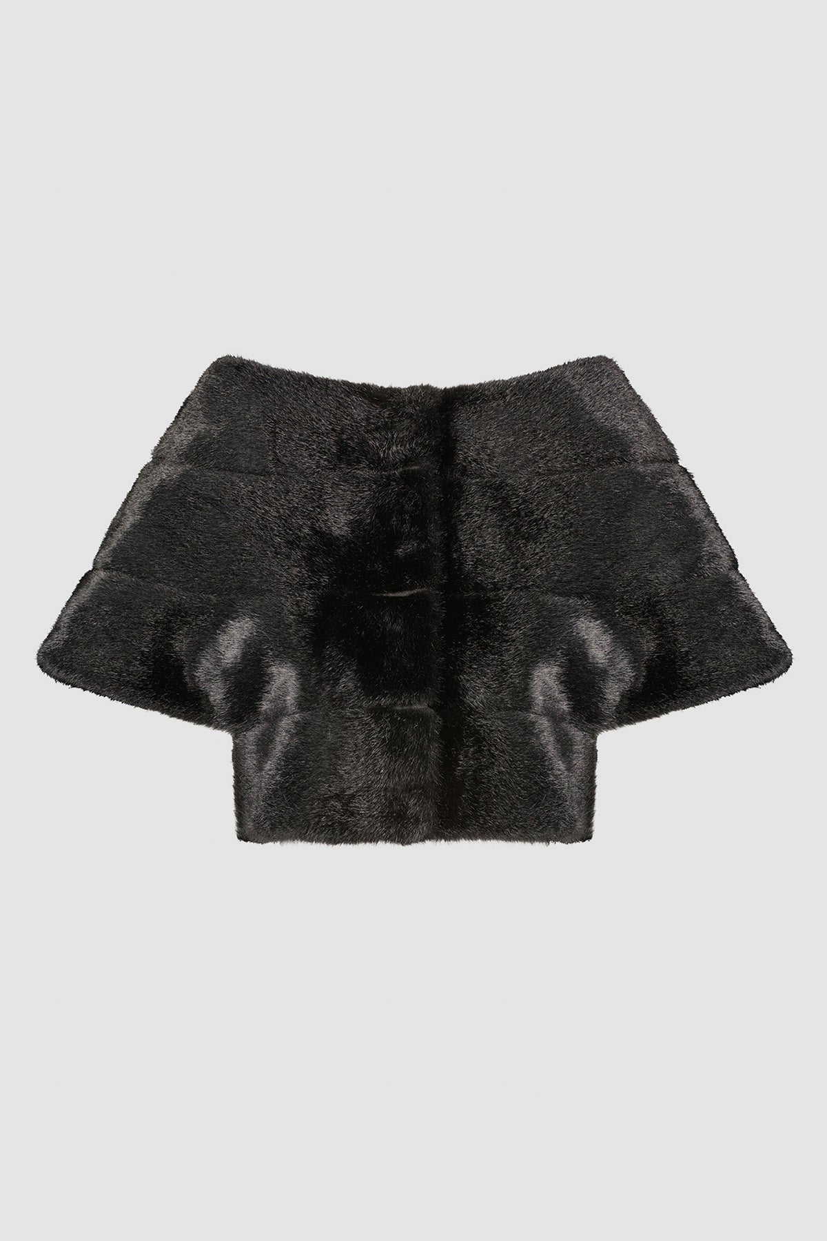 Fur-Free Mink Capelet