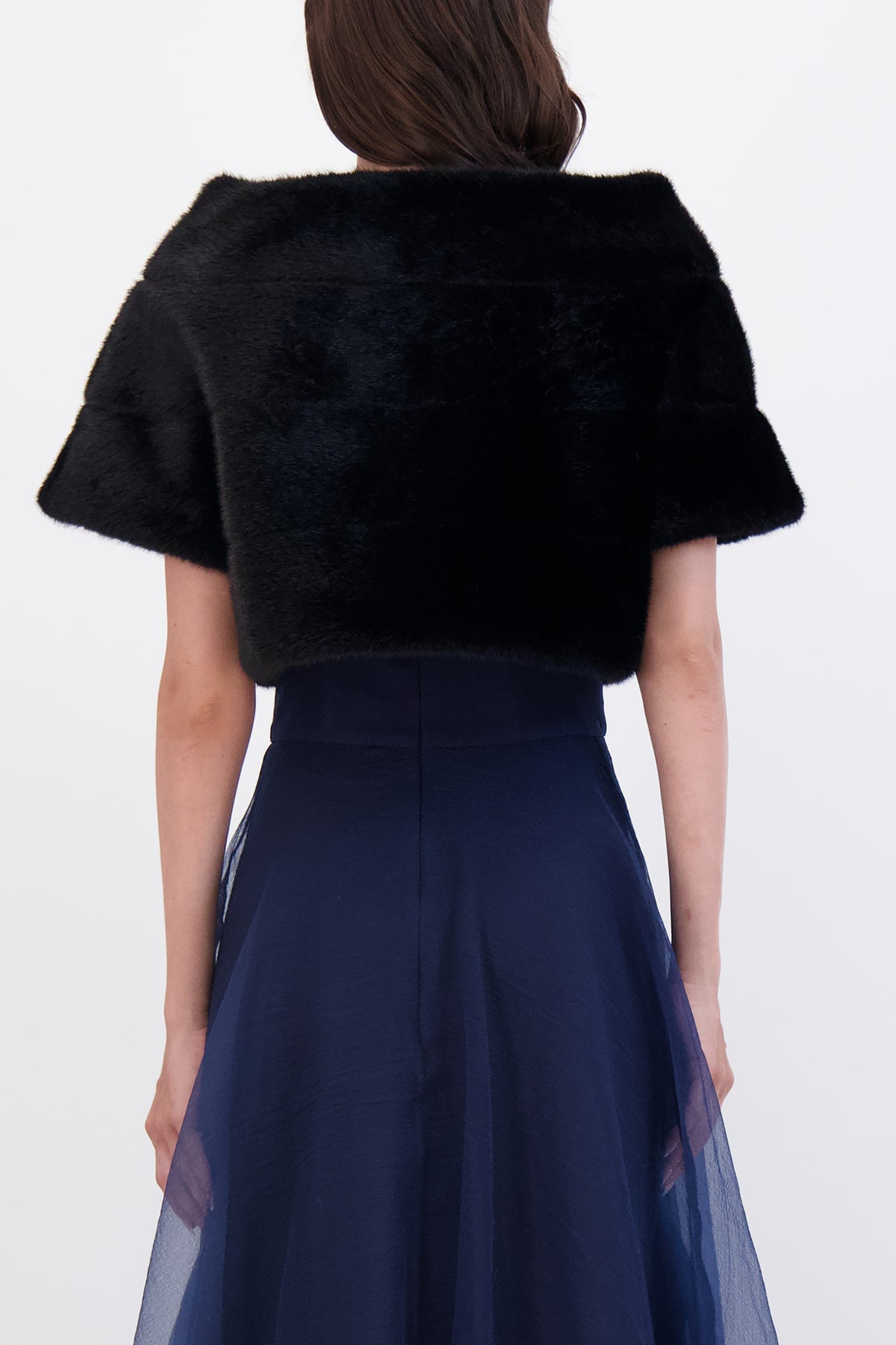 Fur-Free Mink Capelet