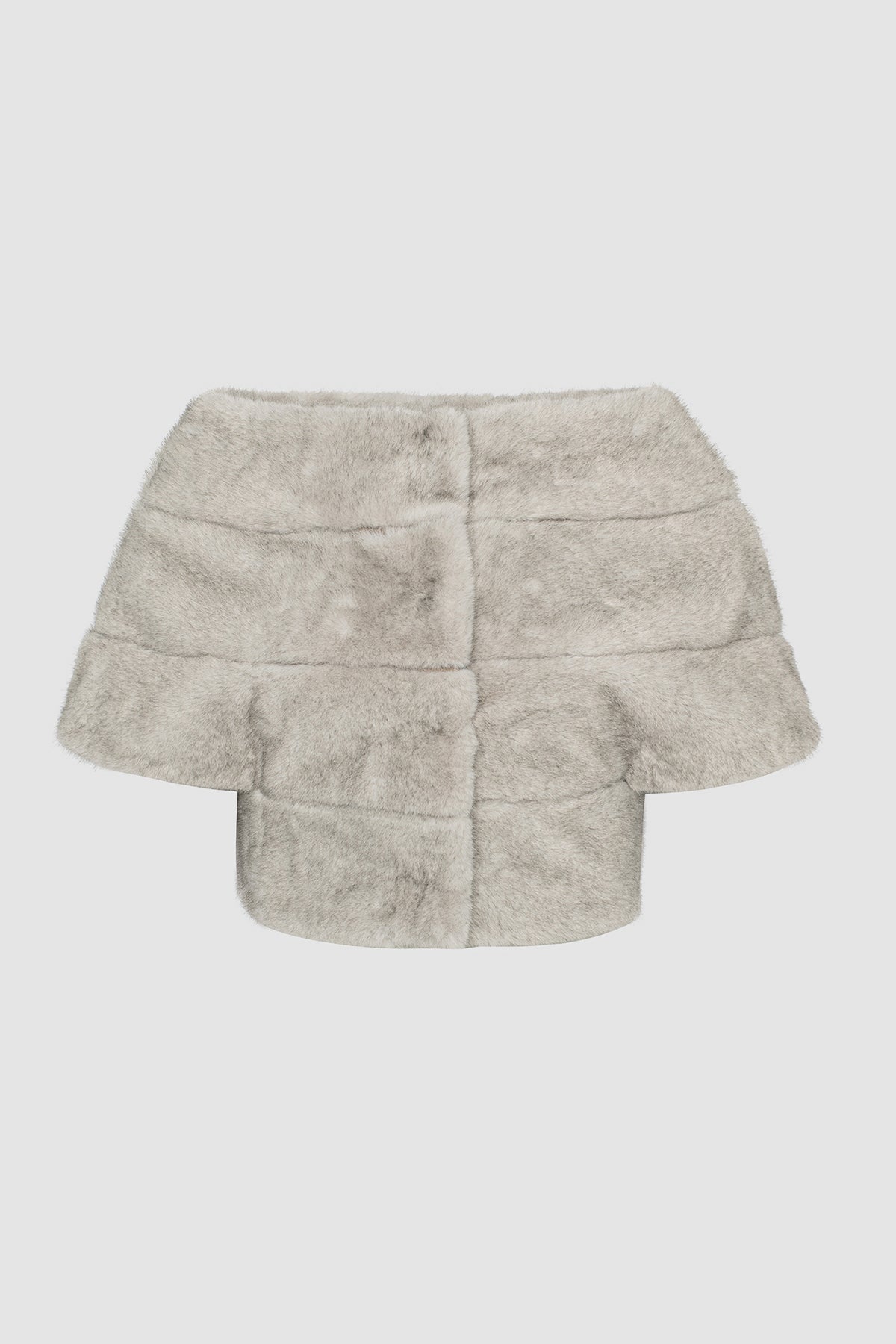 Fur-Free Mink Capelet