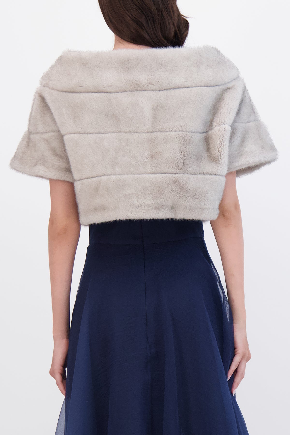 Fur-Free Mink Capelet