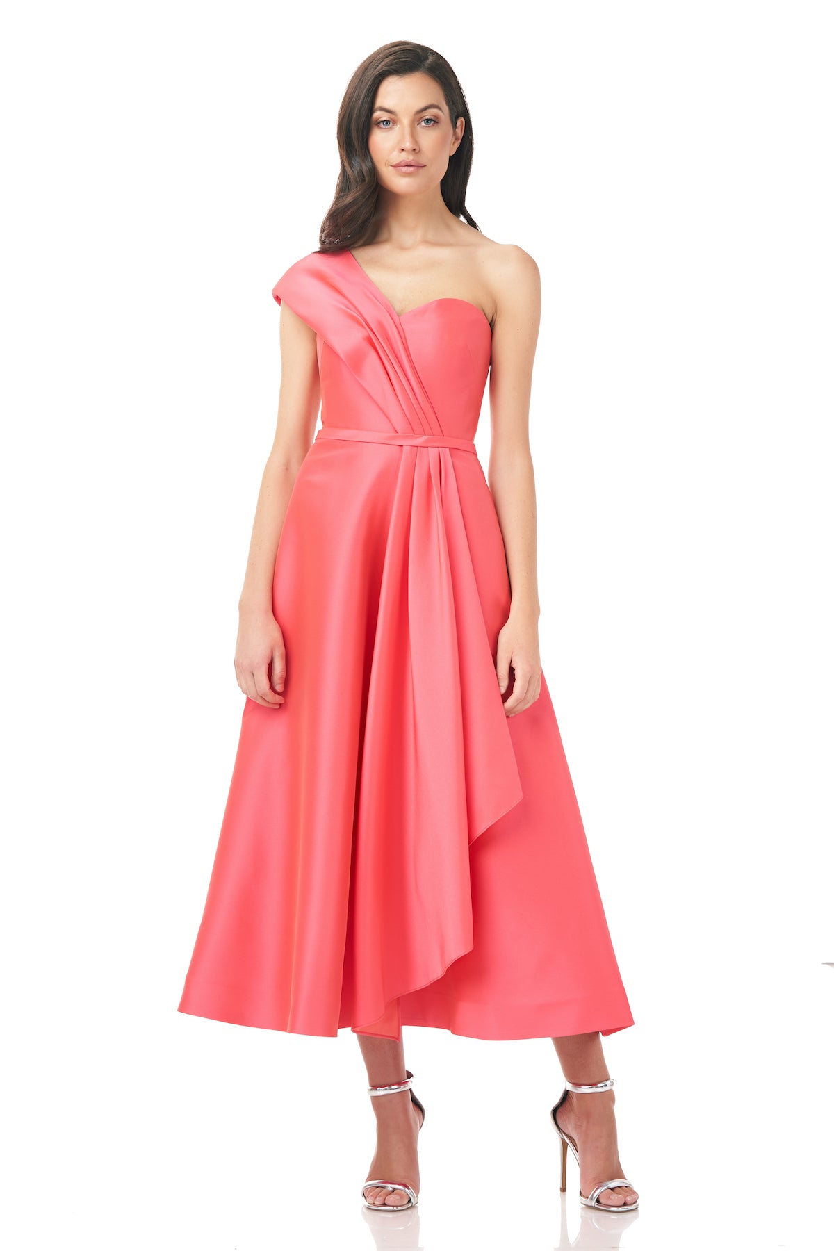 One Shoulder Cocktail Dress – THEIA One Shoulder Cocktail Dress – THEIA