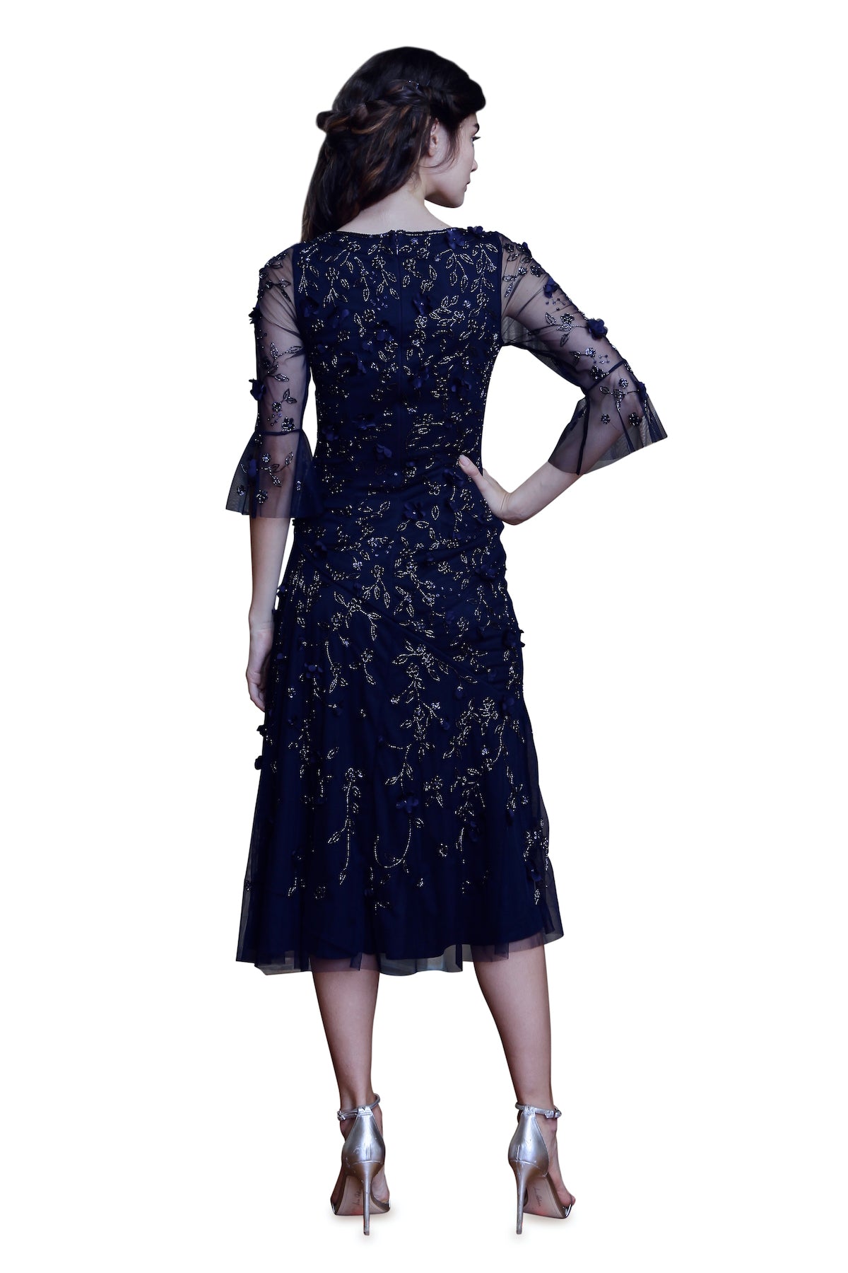 Jewel Neck Cocktail Dress – THEIA Jewel Neck Cocktail Dress – THEIA