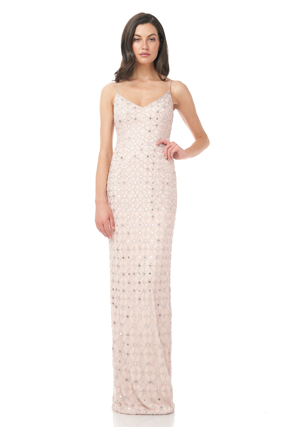 Slip Beaded Gown Slip Beaded Gown