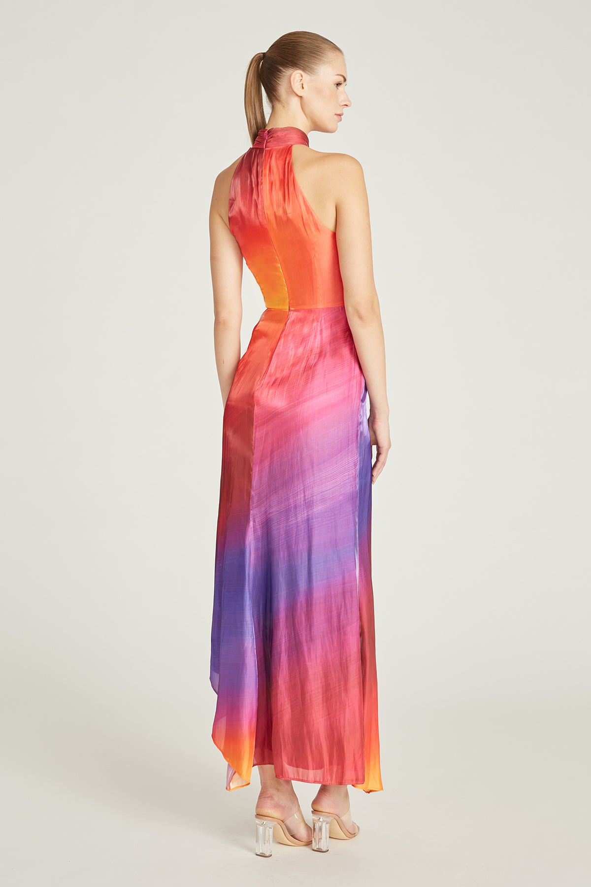 Yara Asymmetrical Midi Dress