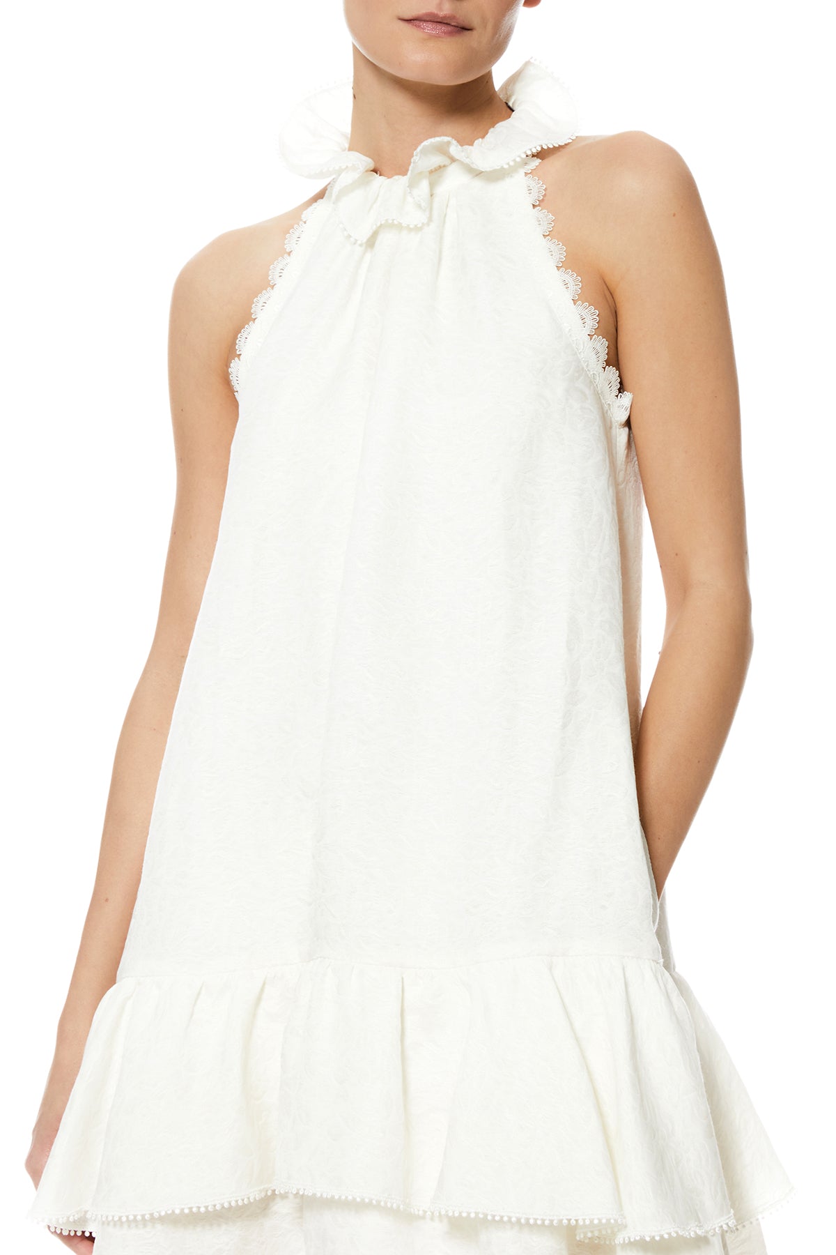 Macia Ruffle Cocktail Dress