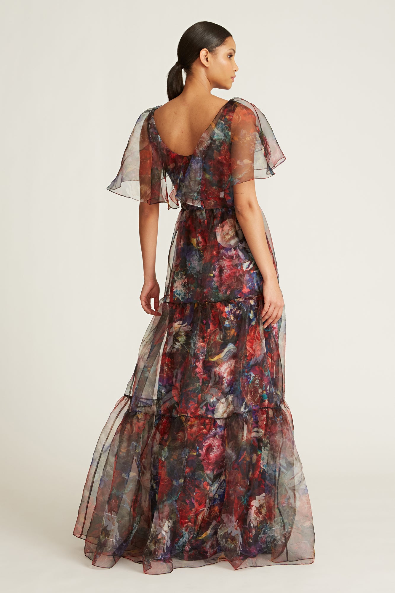 Darla Scoop Neck Gown