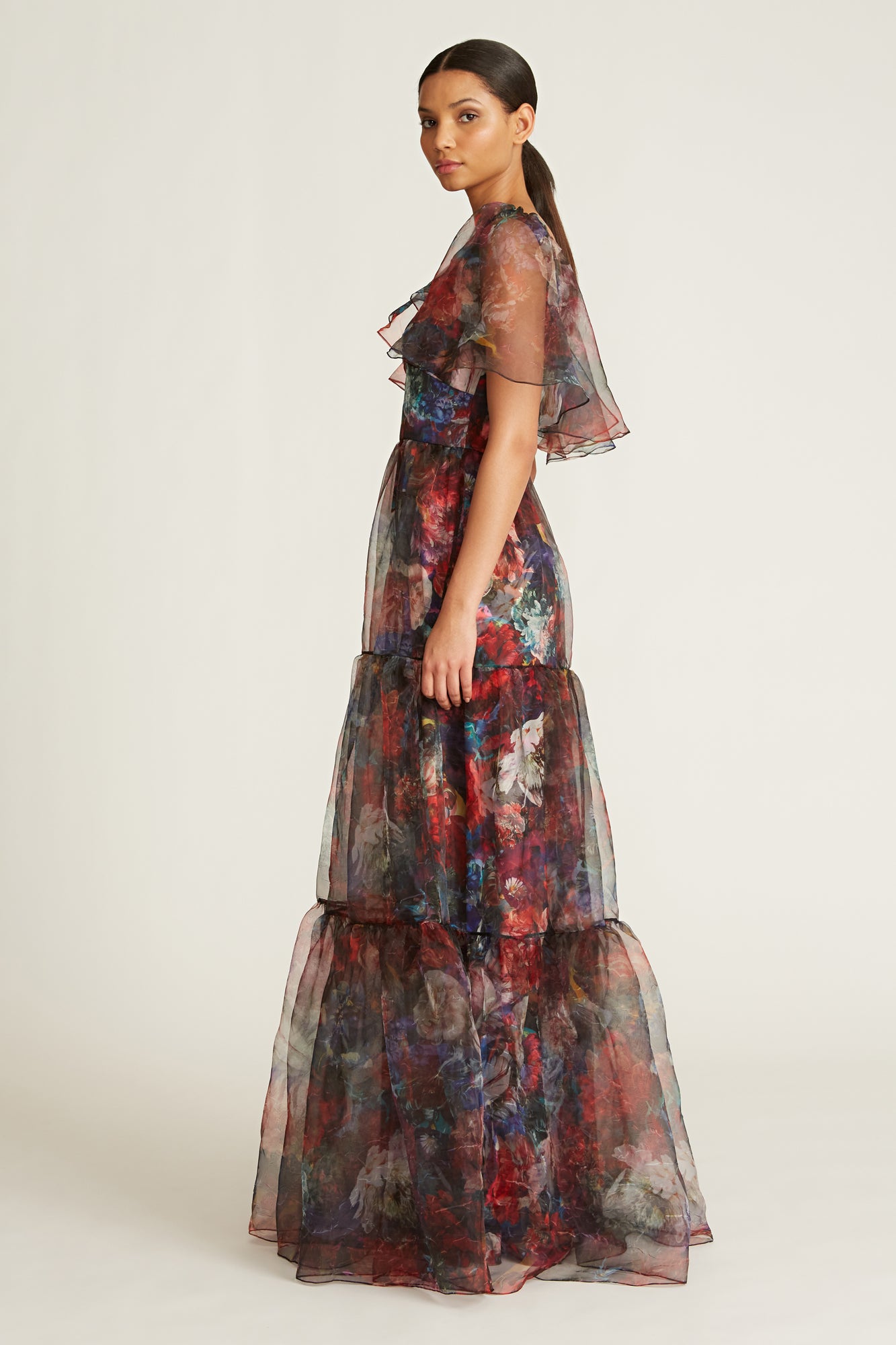 Darla Scoop Neck Gown