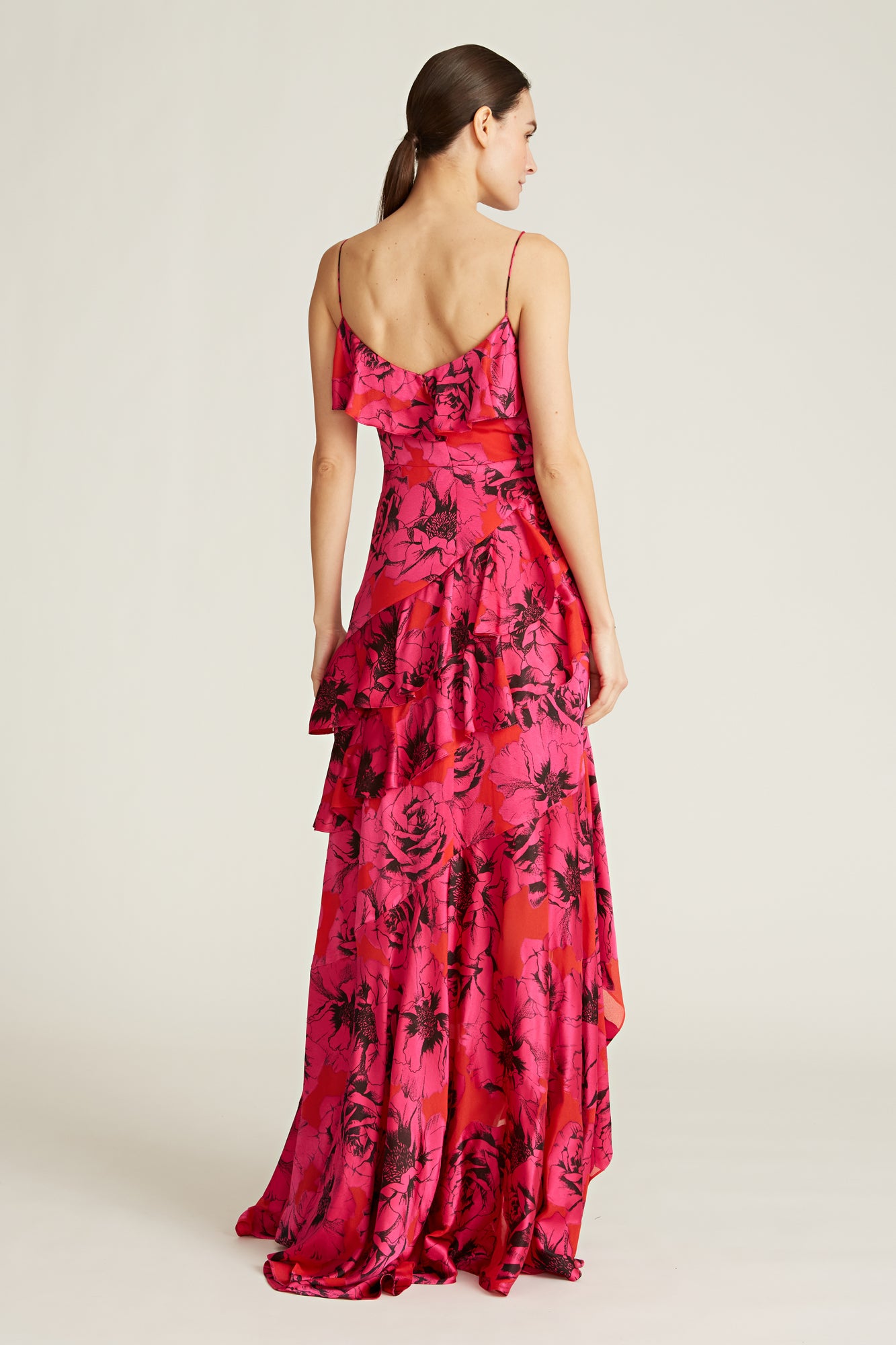 Piper Satin Burnout Gown