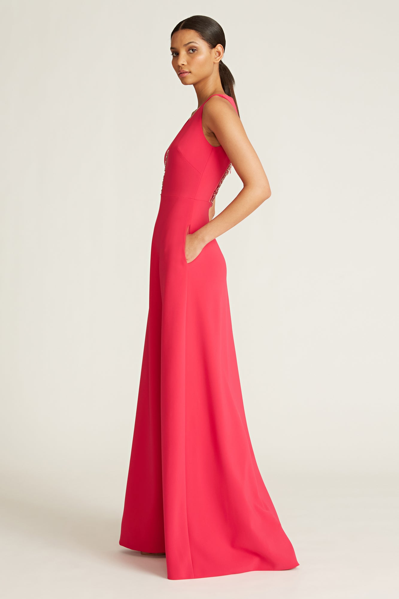 Julia V-Neck Gown