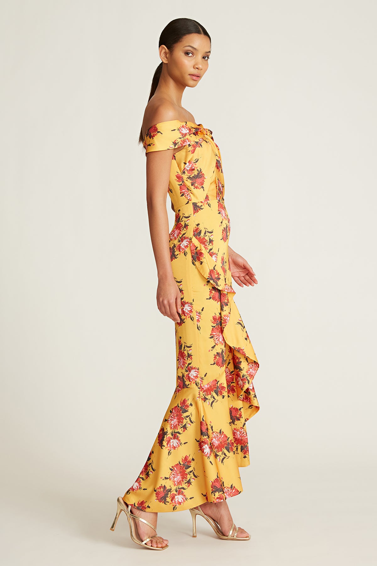 Rylee Printed Midi Dress