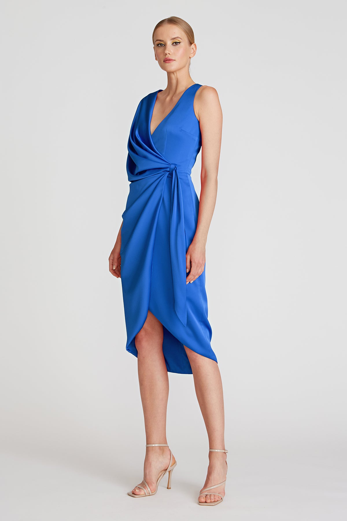 Candace Wrap Cocktail Dress THEIA Candace Wrap Cocktail Dress THEIA
