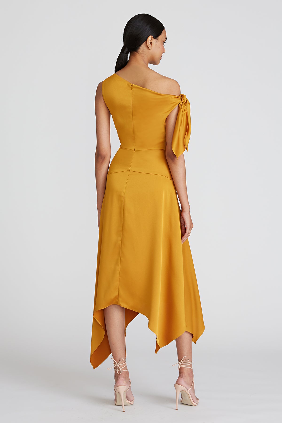 Larissa Handkerchief Hem Dress