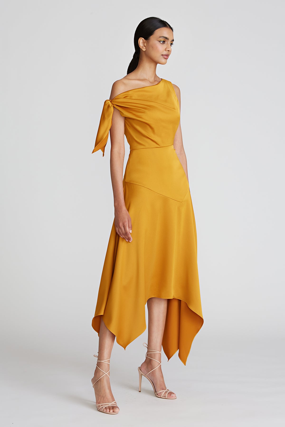 Larissa Handkerchief Hem Dress