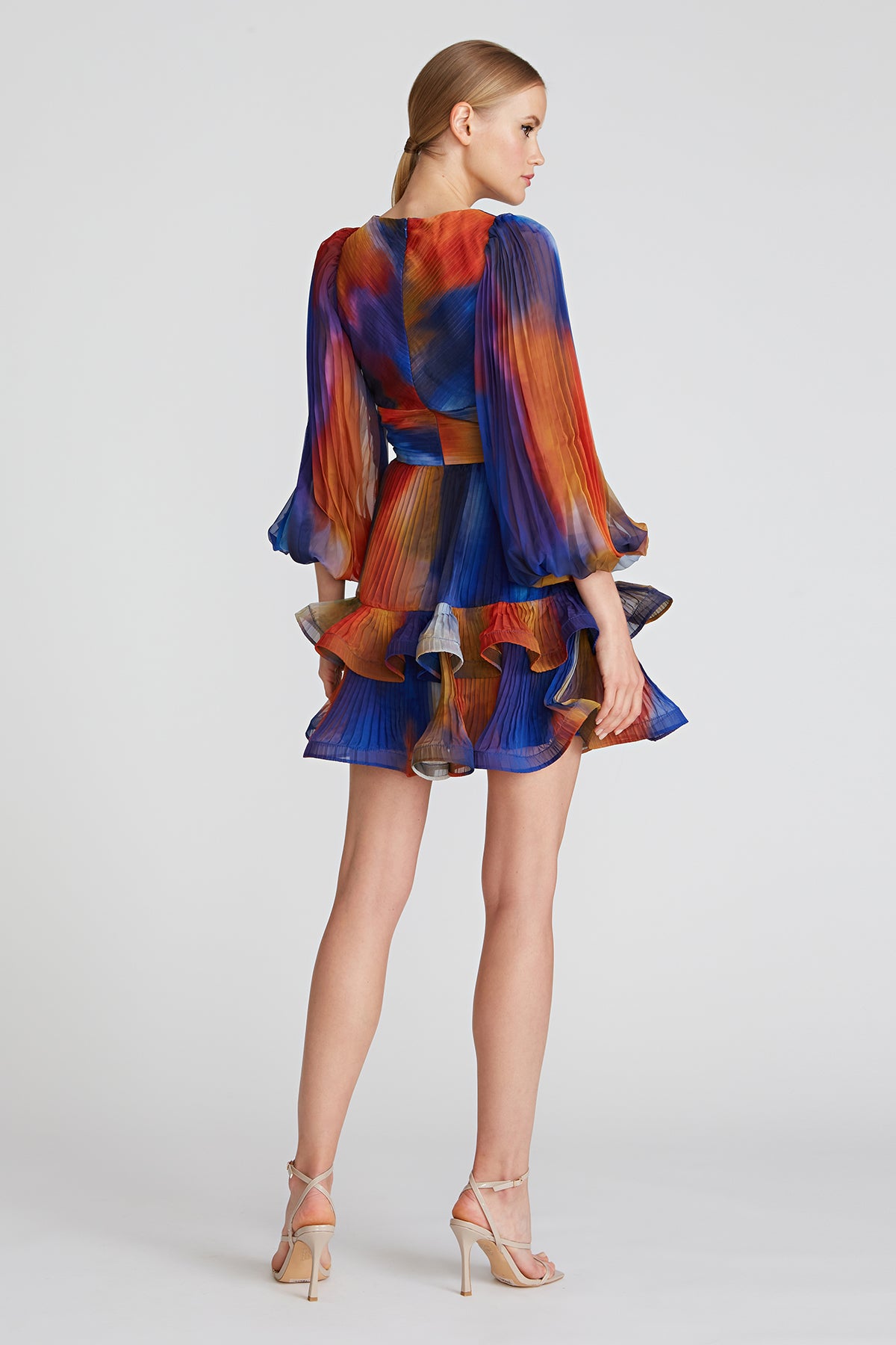 Deanna Pleated Cocktail Dress