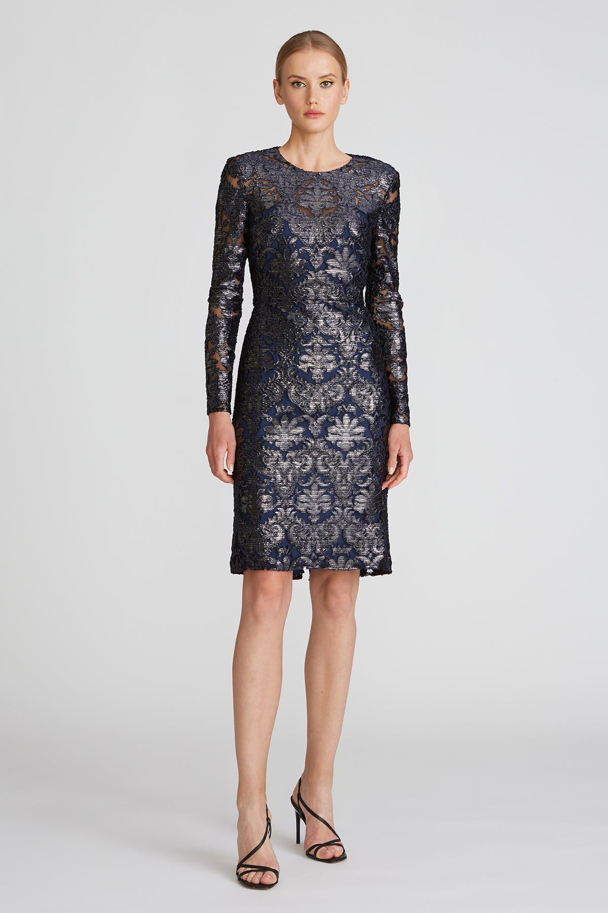 Cheryl Long Sleeve Midi Dress