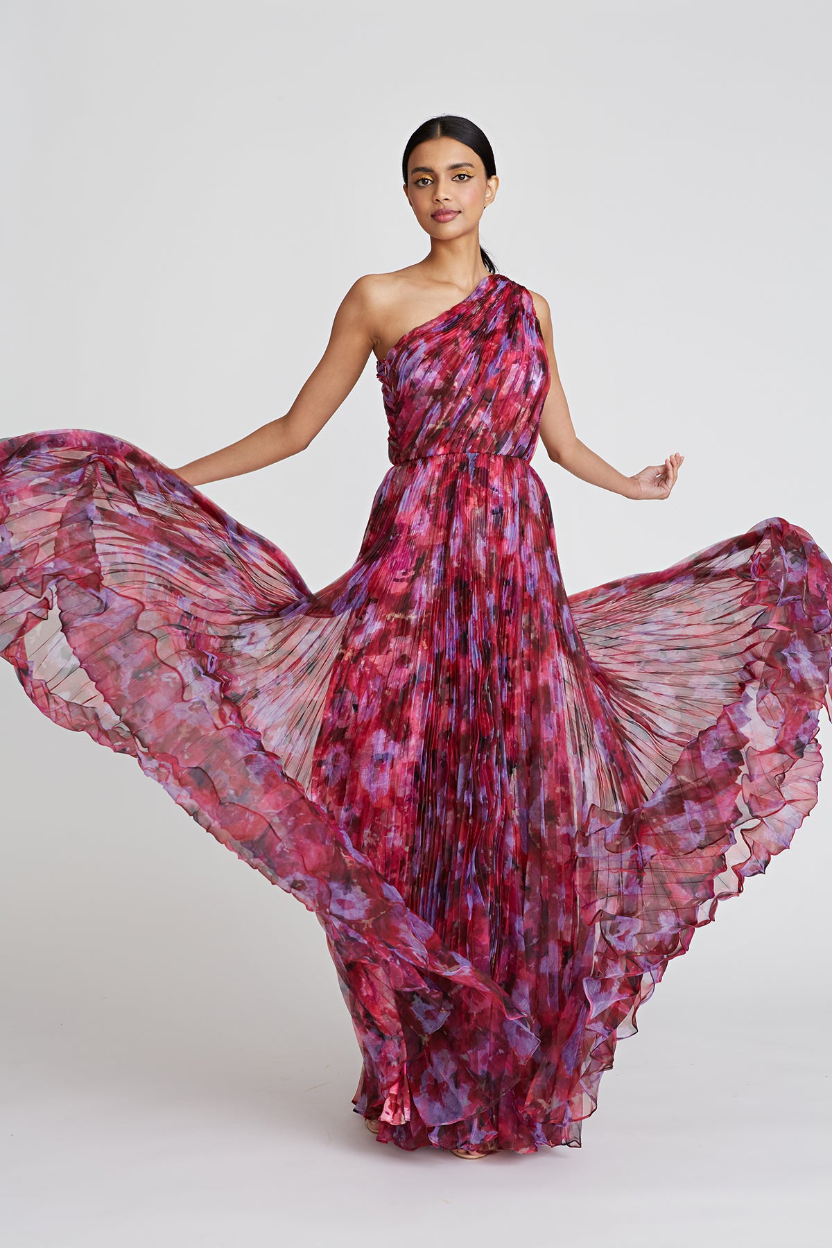 Martina One Shoulder Gown