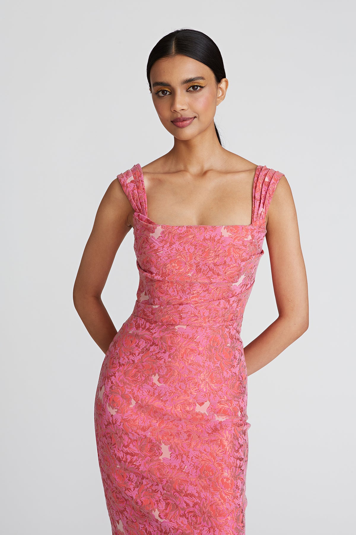 Sabrina Fit And Flare Gown