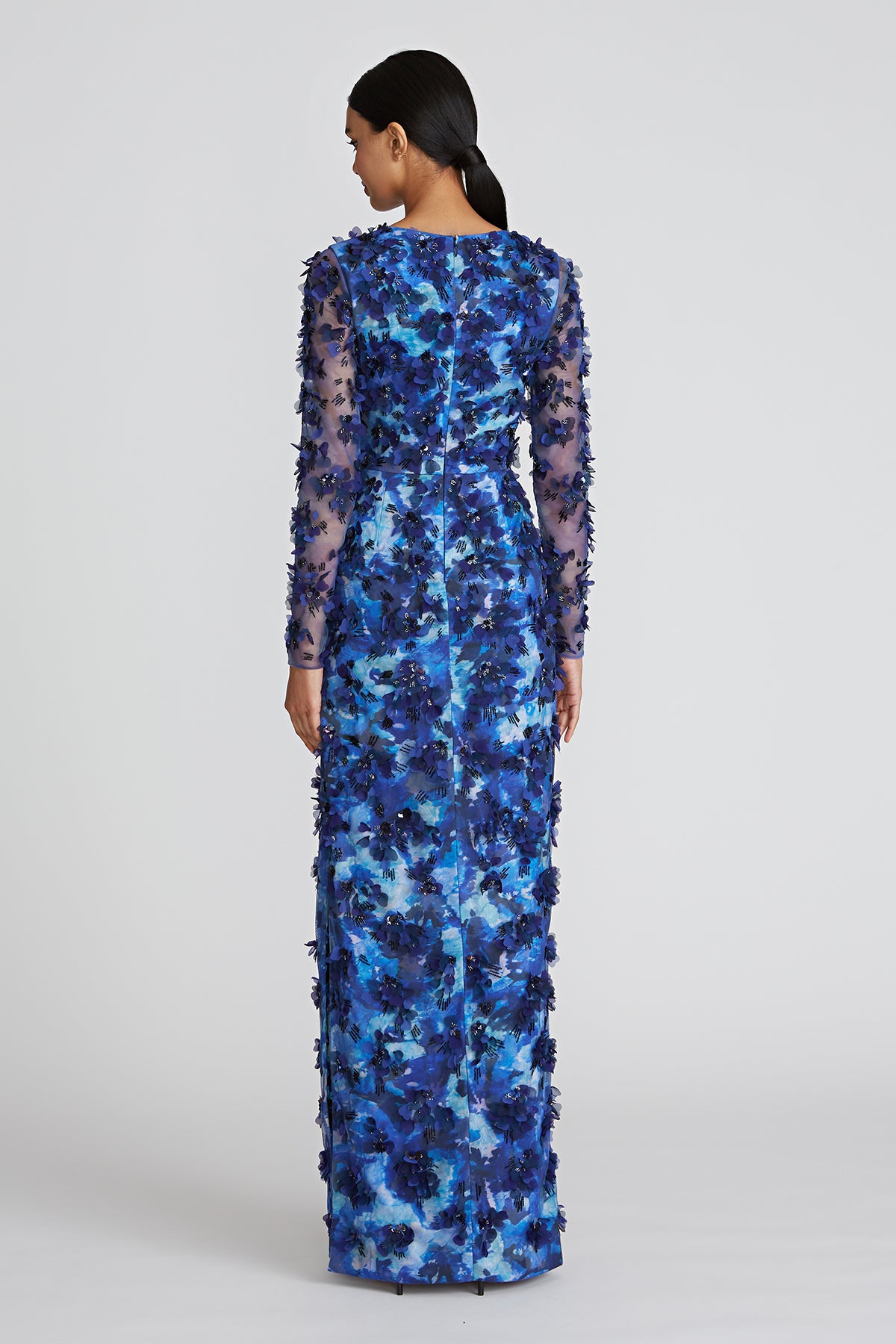Cornelia Printed Petal Gown