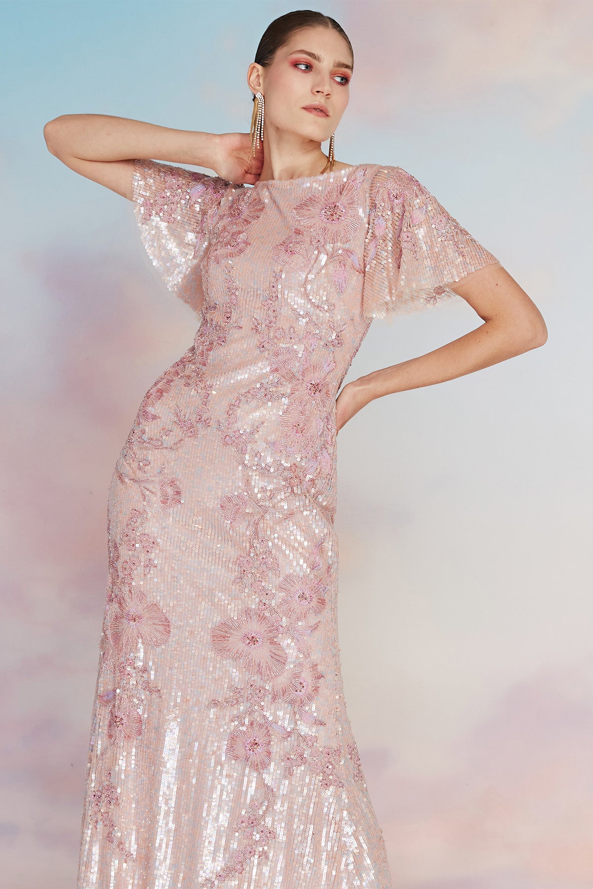Katya Beaded Gown