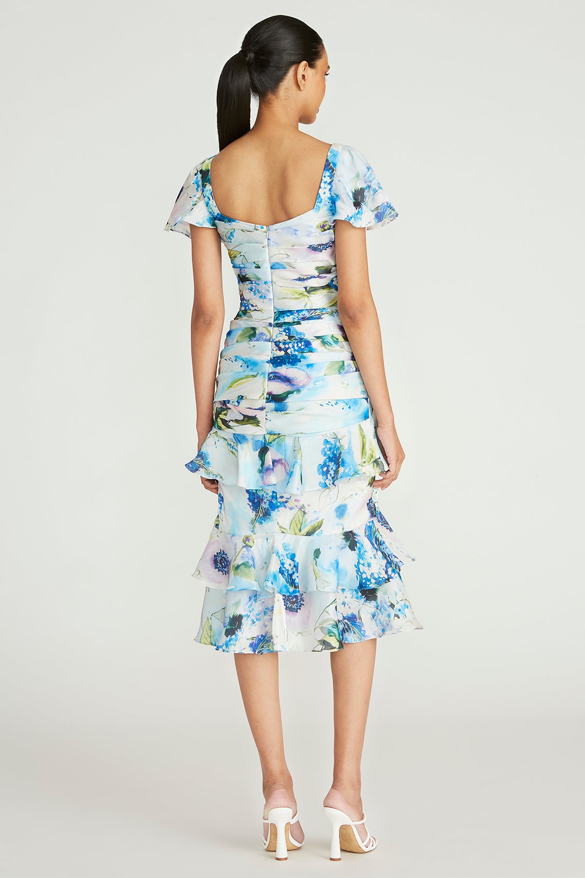 Marin Draped Cocktail Dress