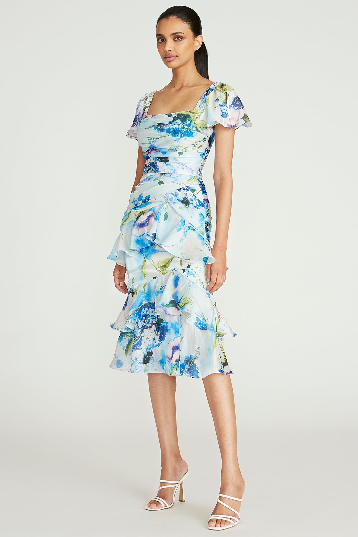 Marin Draped Cocktail Dress