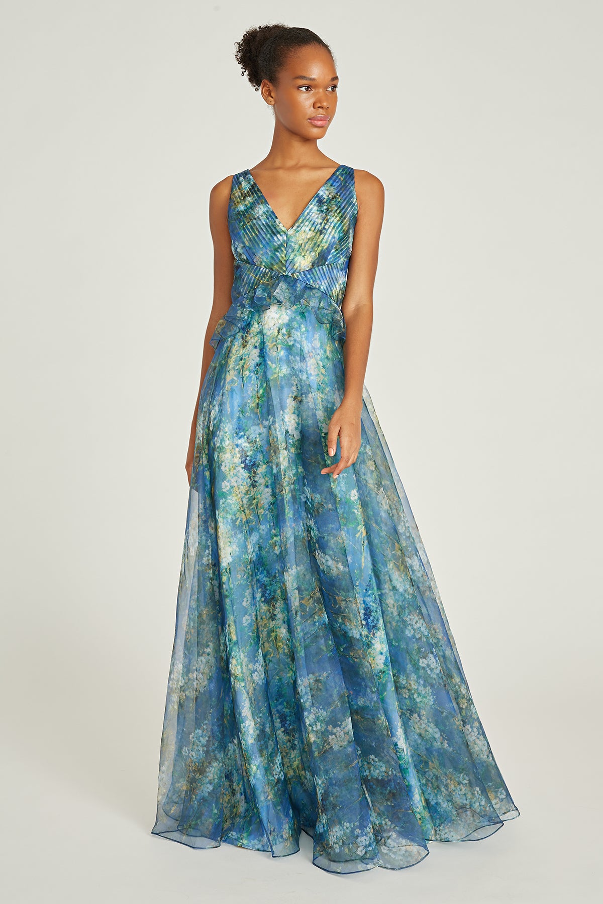 Antoinette V Neck Gown