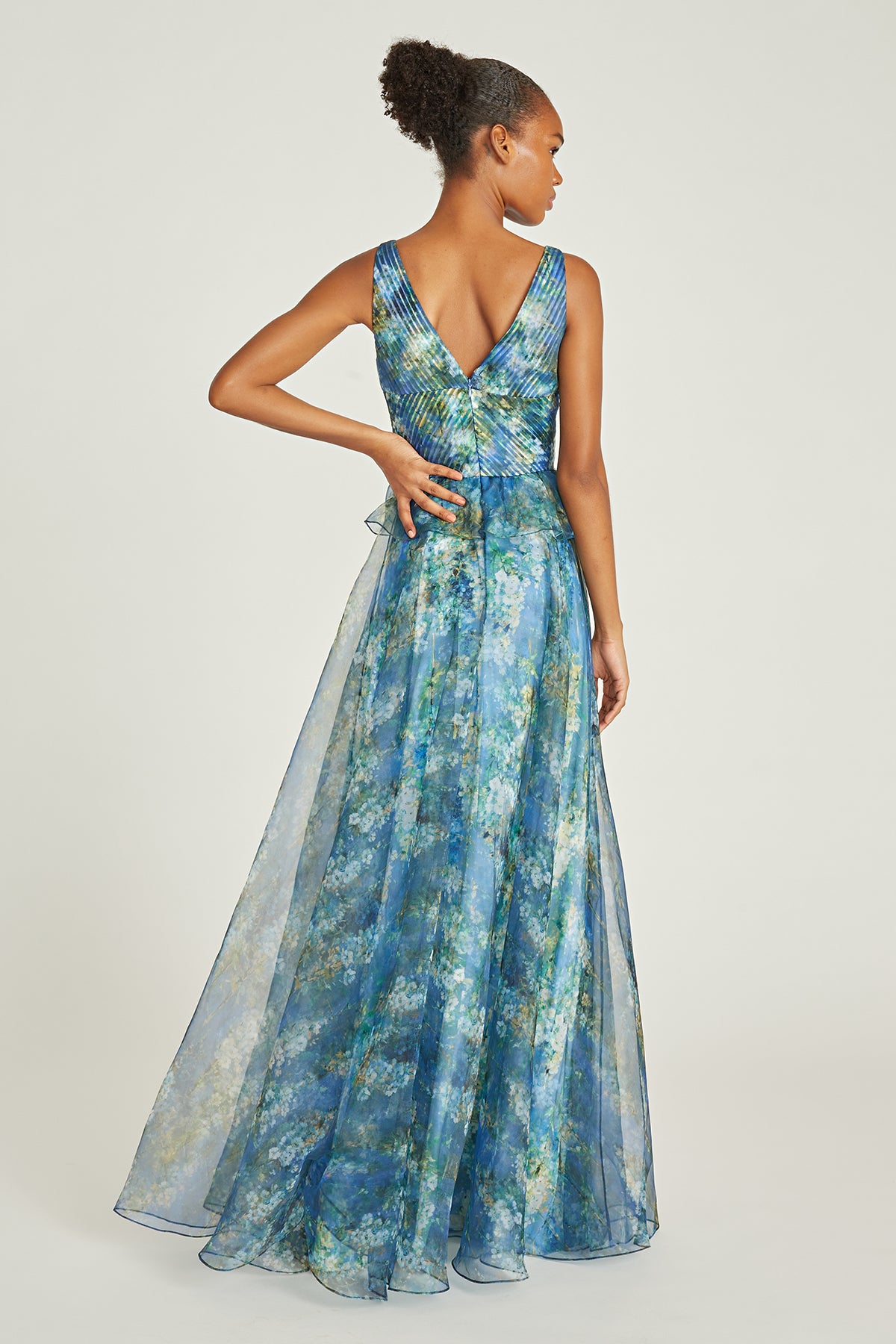 Antoinette V Neck Gown