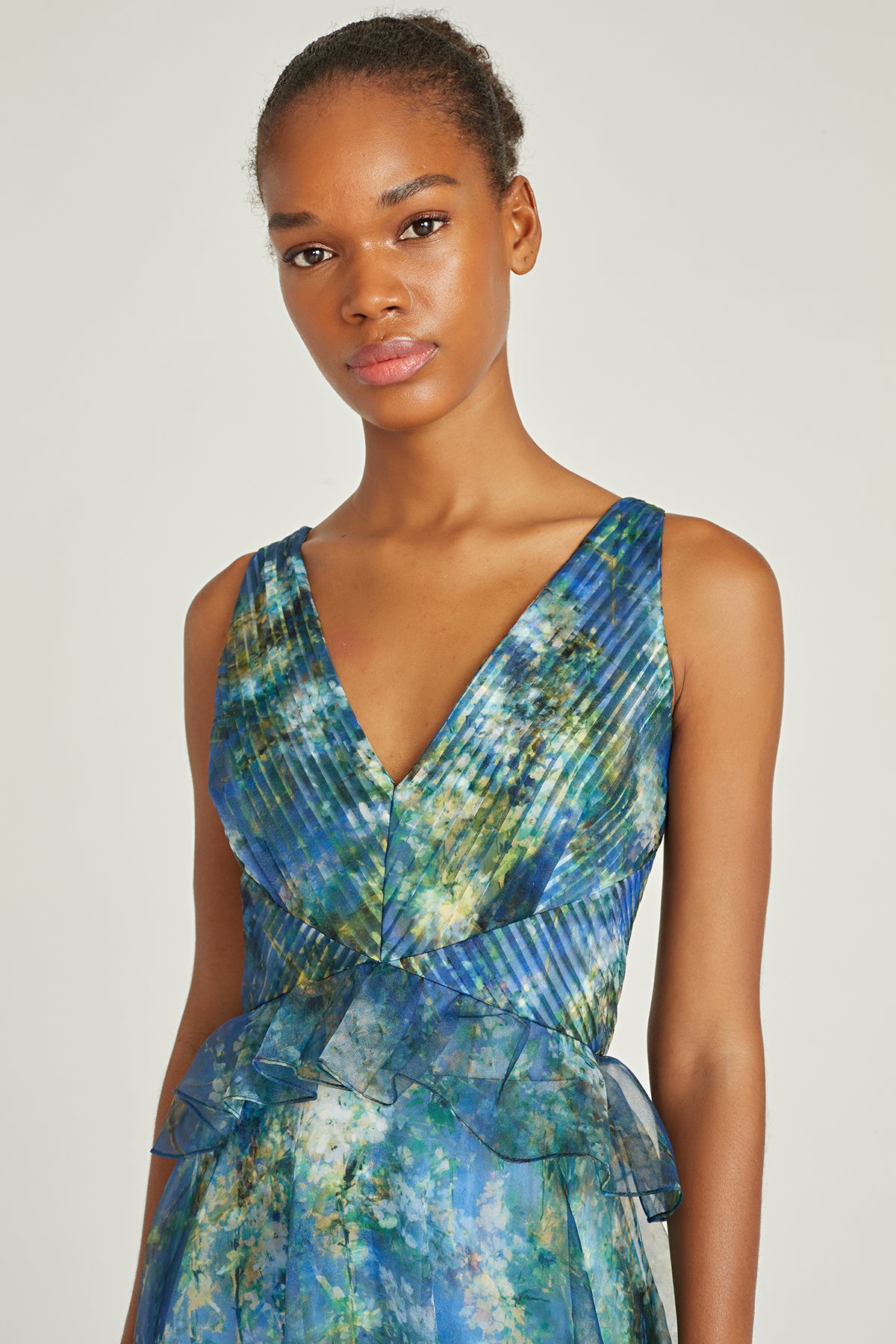 Antoinette V Neck Gown
