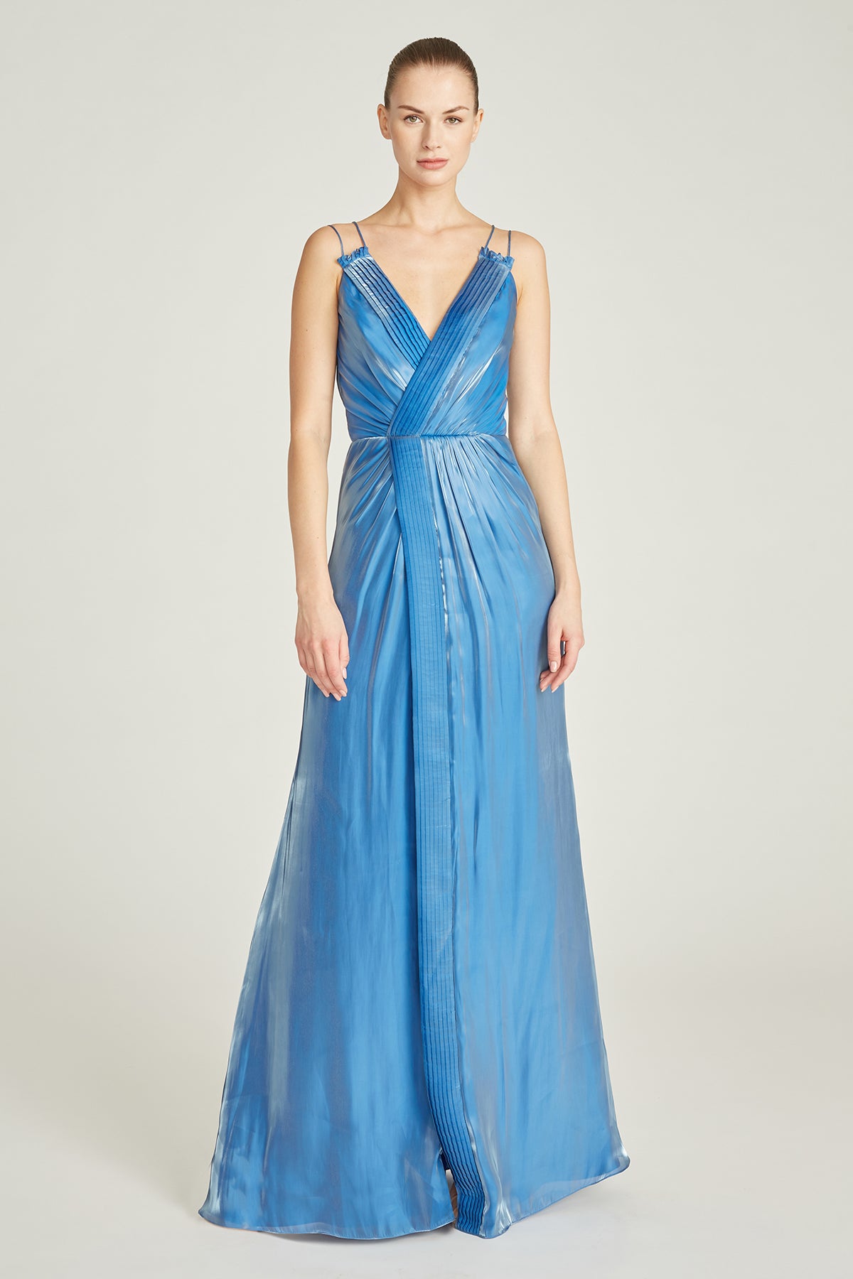 Maya Liquid Column Gown