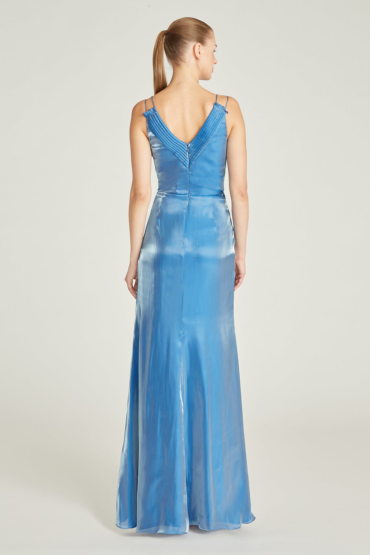 Maya Liquid Column Gown