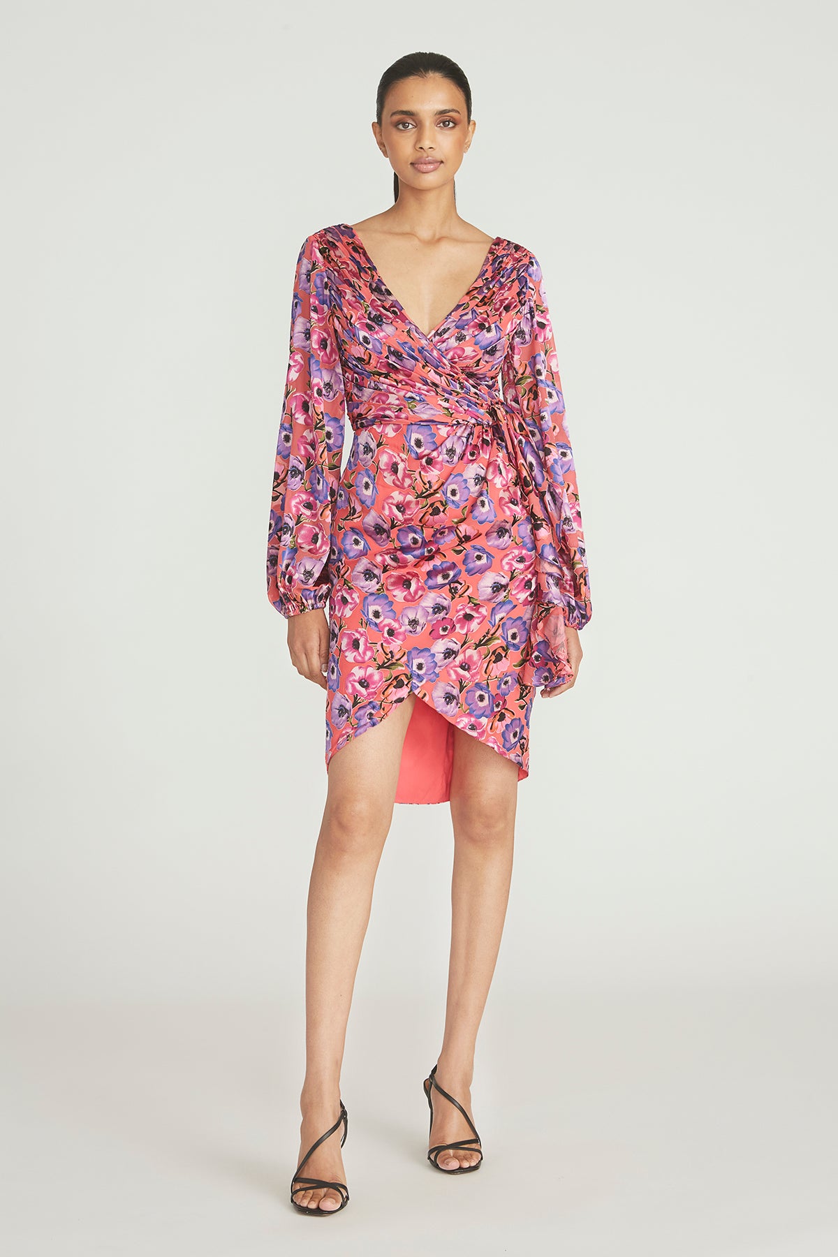 Monika Draped Cocktail Dress