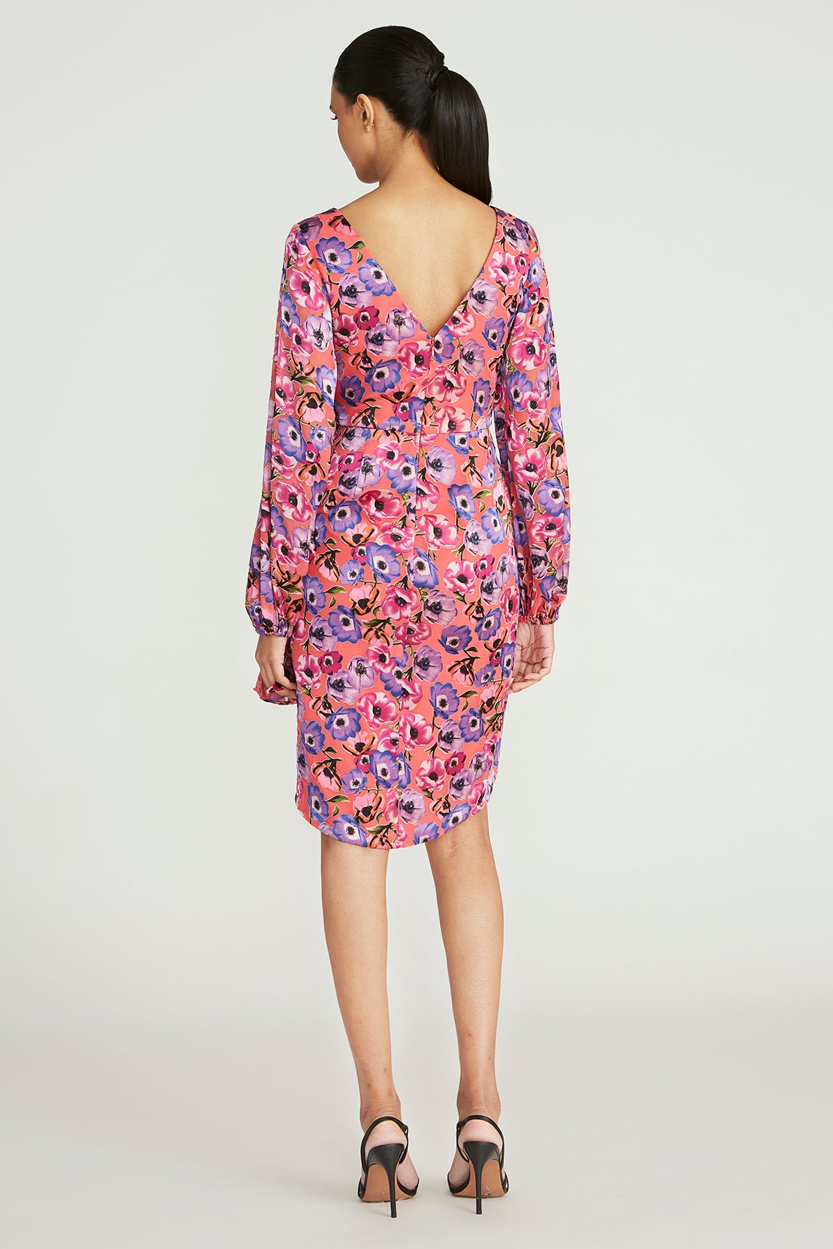 Monika Draped Cocktail Dress