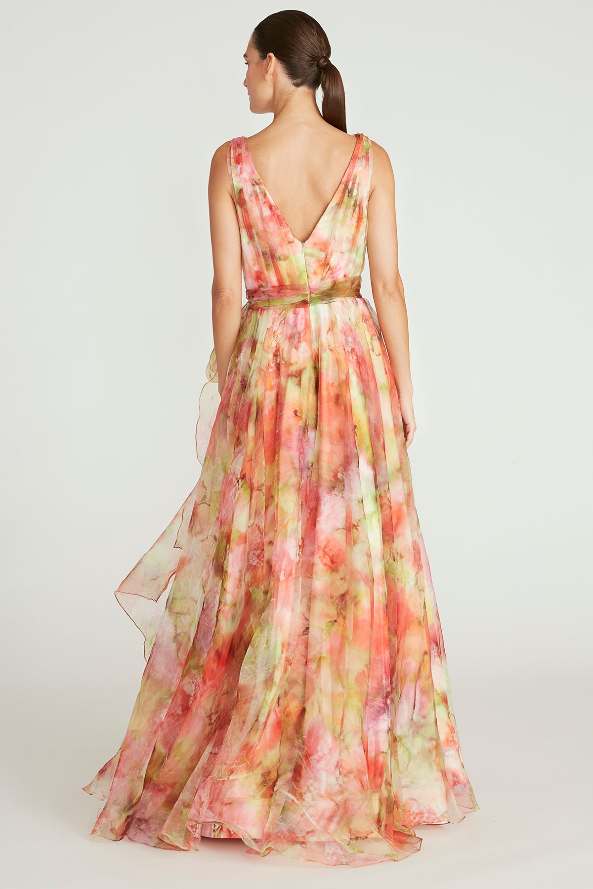 Faye A-Line Gown With Bow