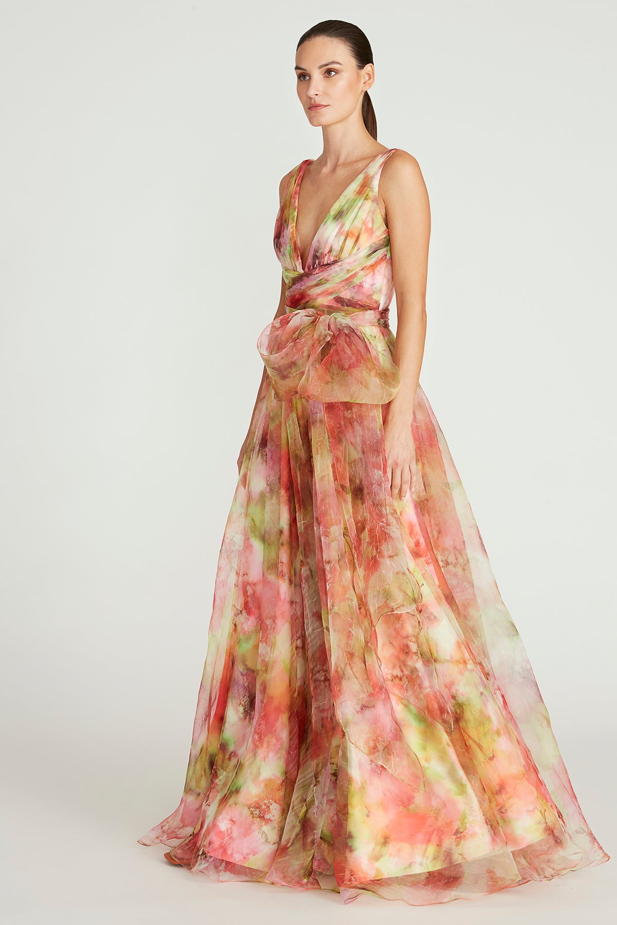 Faye A-Line Gown With Bow