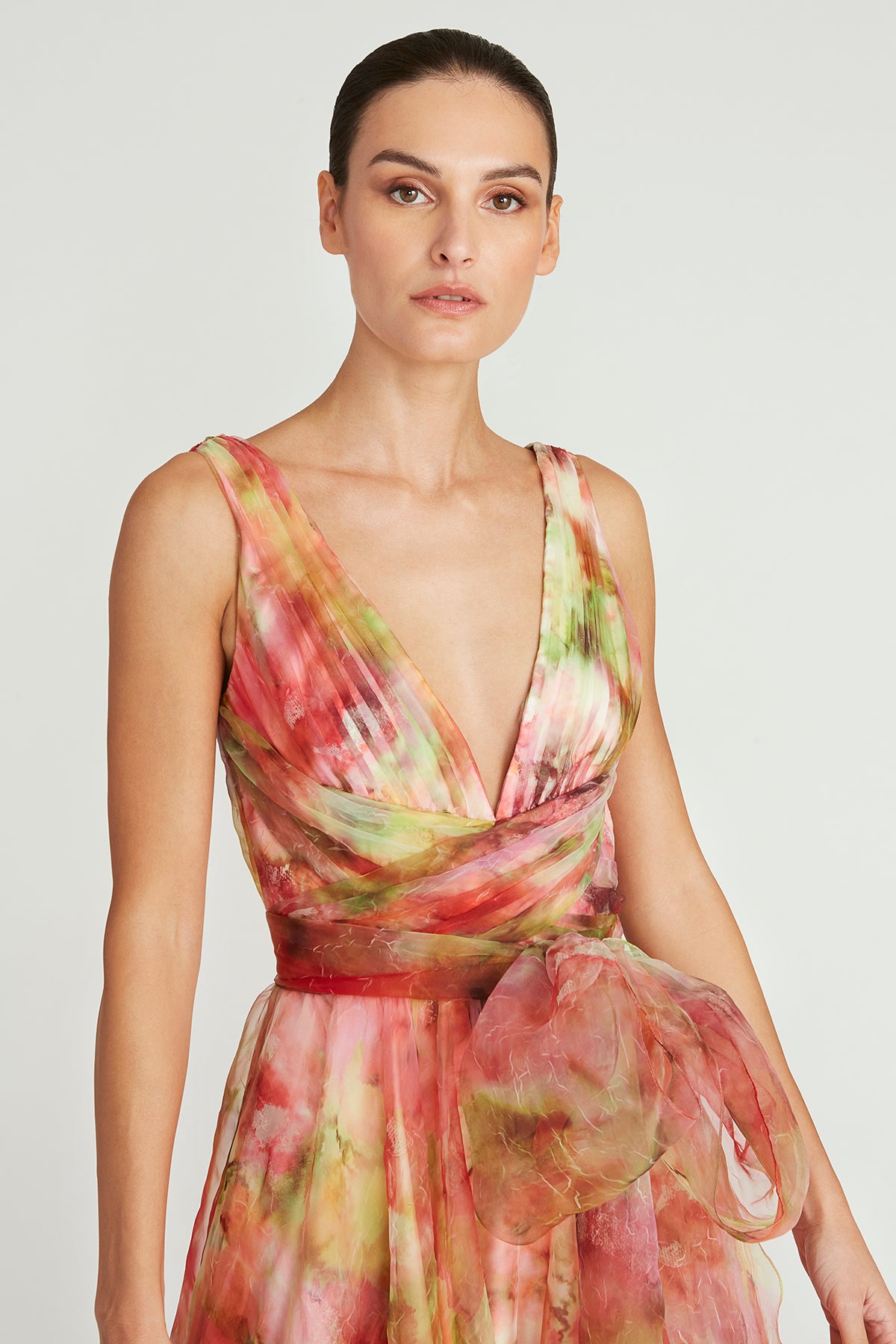 Faye A-Line Gown With Bow
