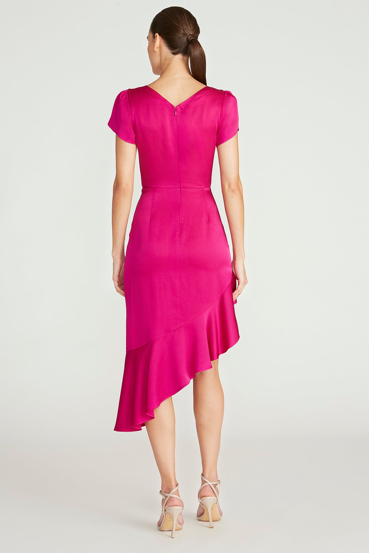 Lisette Ruffled Cocktail Dress