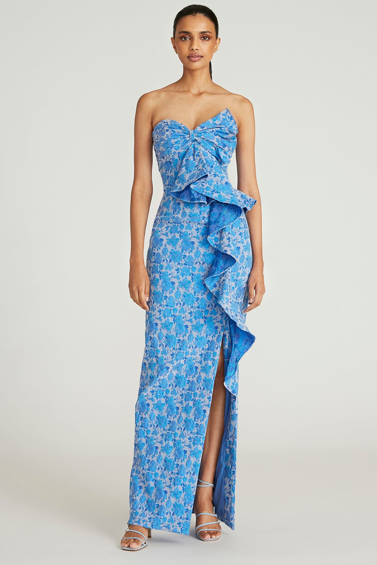 Asha Column Bow Gown