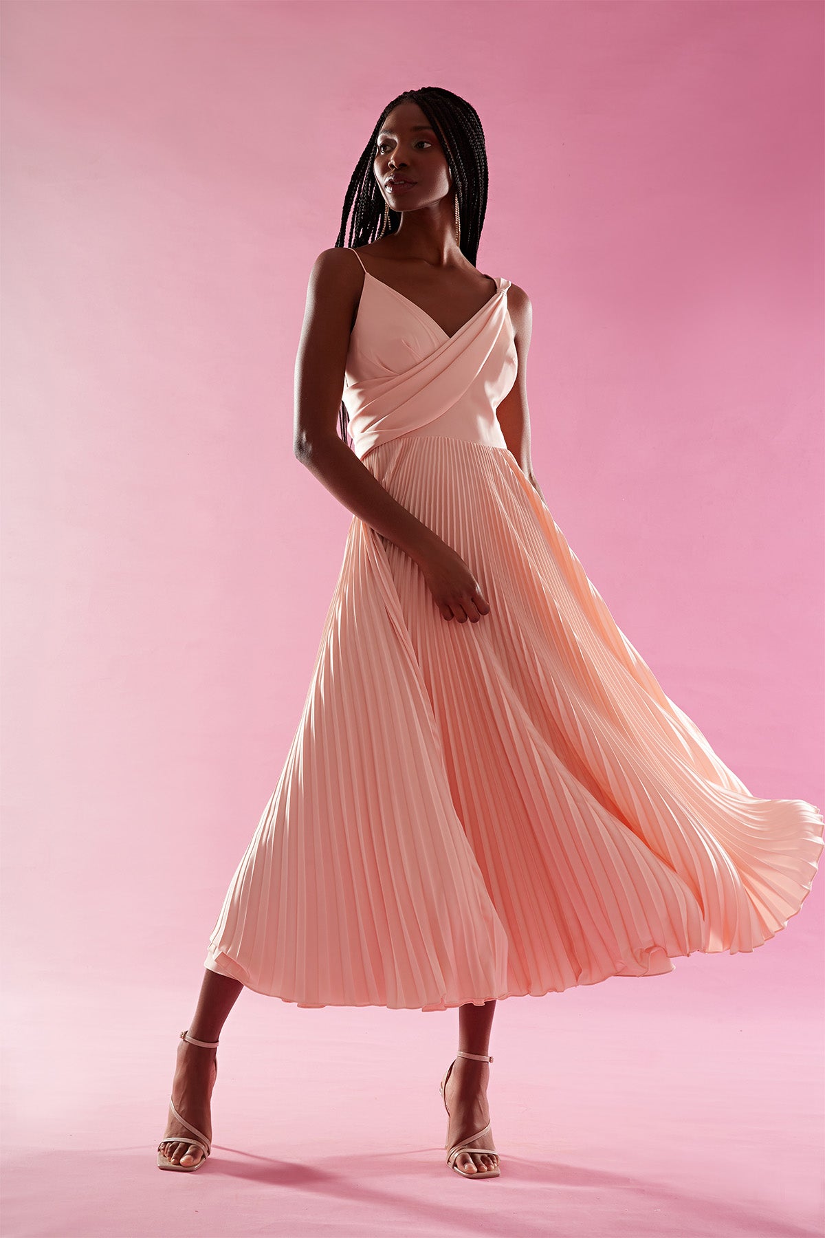 Cara Asymmetric Cocktail Dress