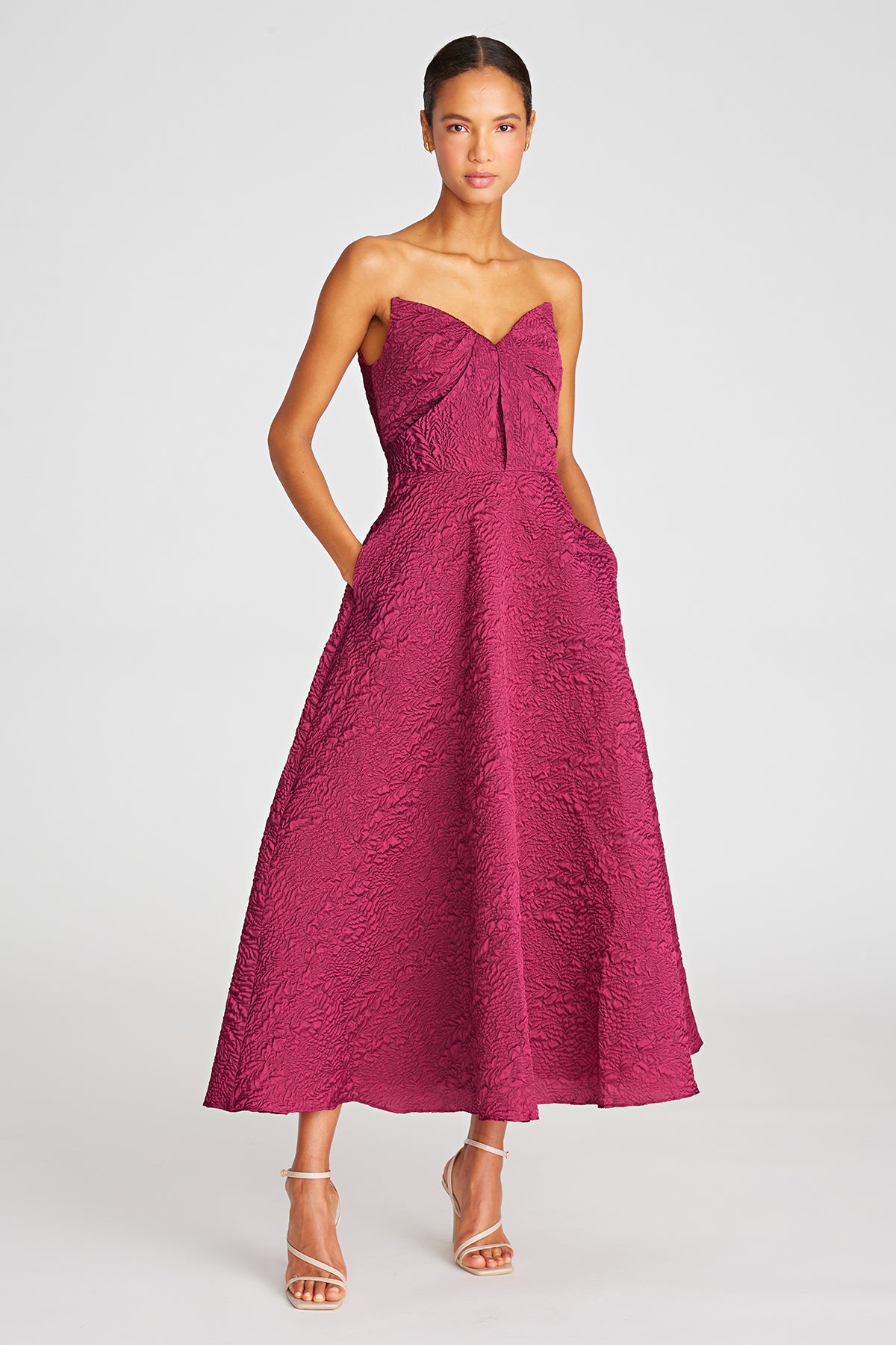 Ellie A Line Midi Dress