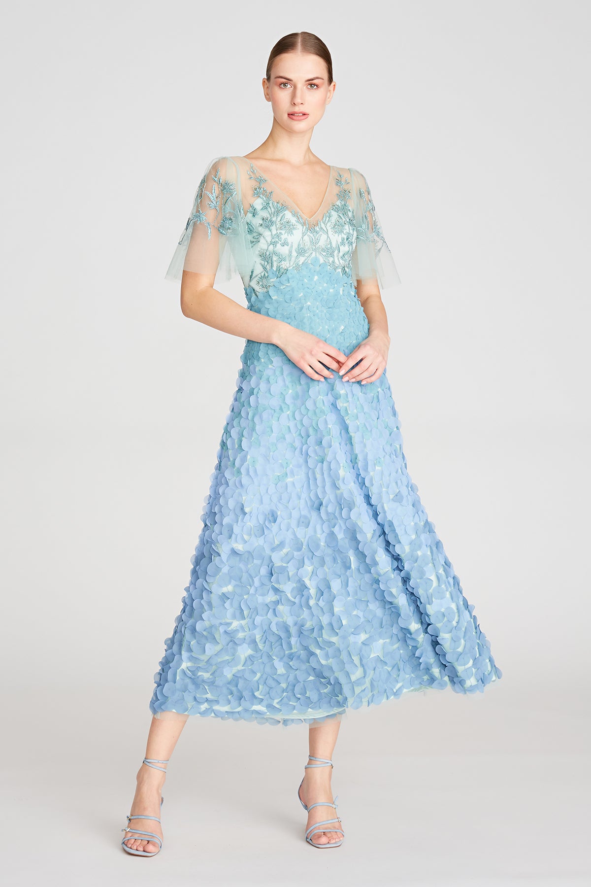 Odette Ombre Petal Dress