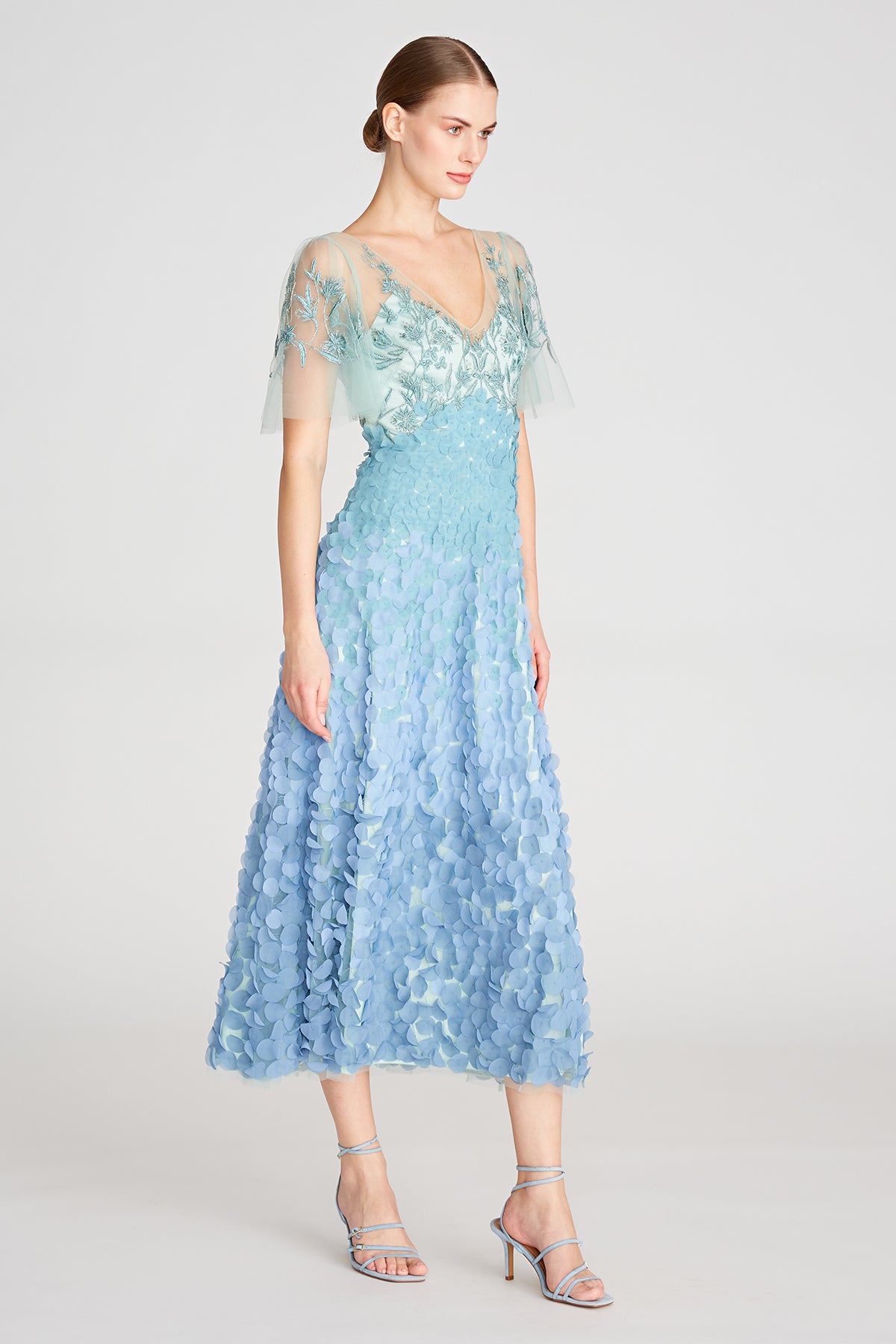 Odette Ombre Petal Dress